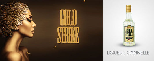 Liqueur Gold Strike - Paillettes d'or - Vip-Drink