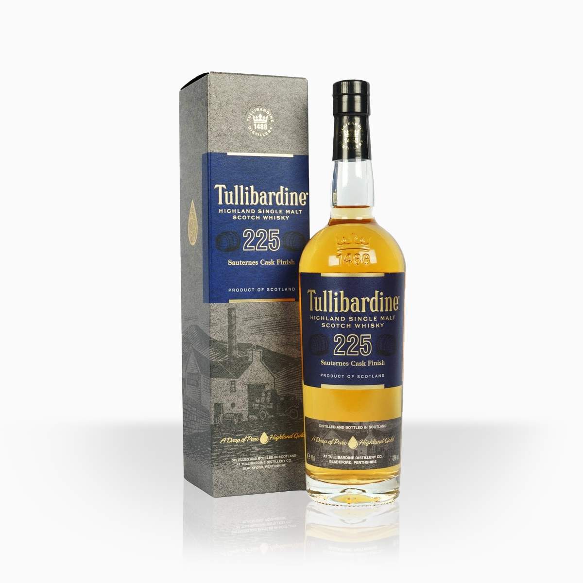 Tullibardine 225 Sauternes Finish - 70cl - 43°