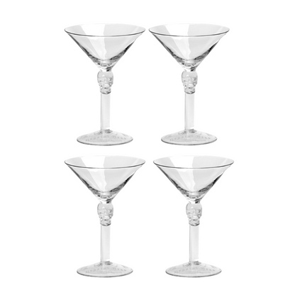Lot de 4 verres à Martini - Crystal Head