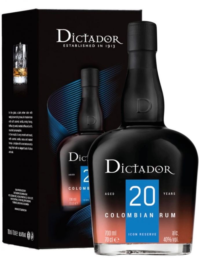 Dictador 20 ans - 70cl - 40°