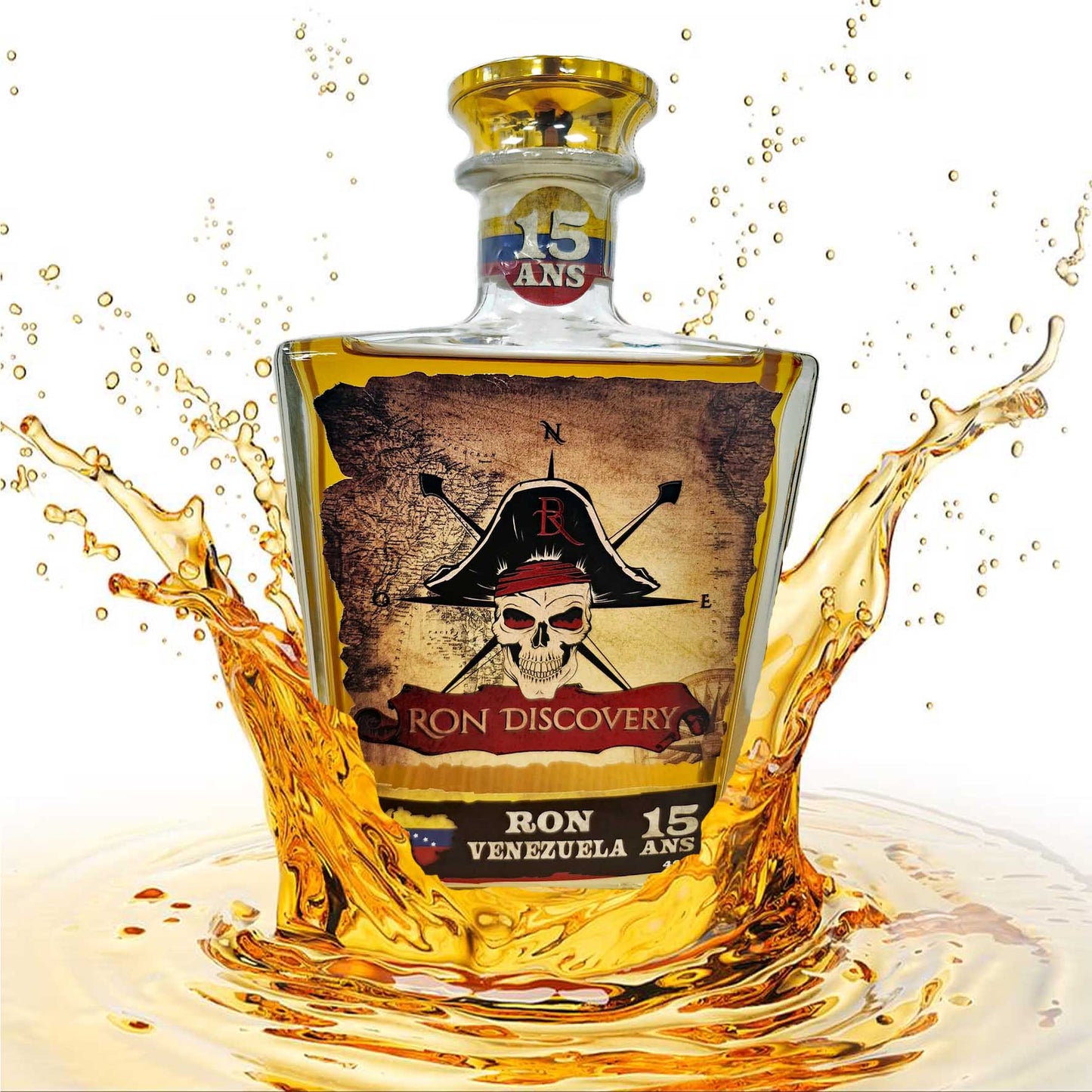 Ron Discovery Venezuela 15 ans - 70cl - 40°