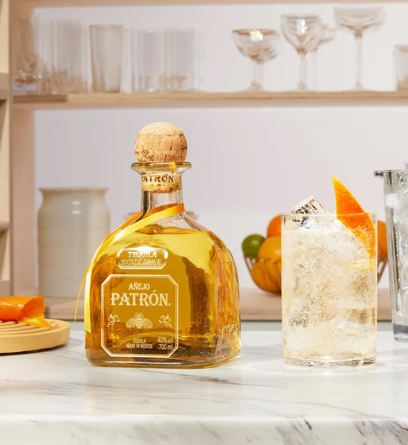 Vip-drink Tequila Patron Anejo Mexique