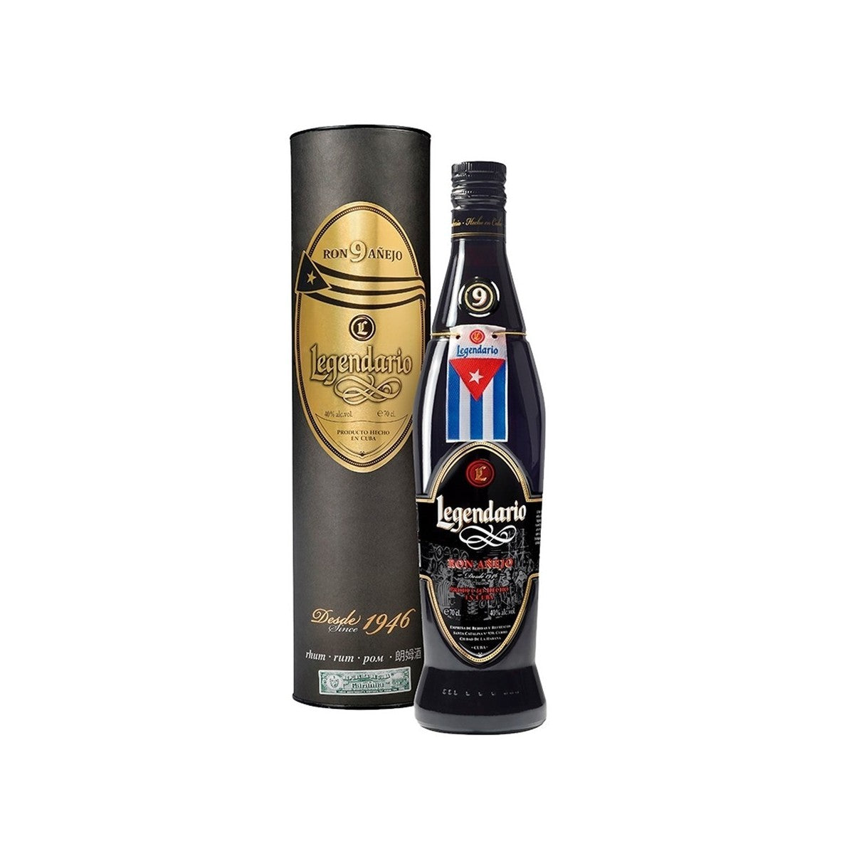 Legendario Anejo 9 ans - 70cl - 40°