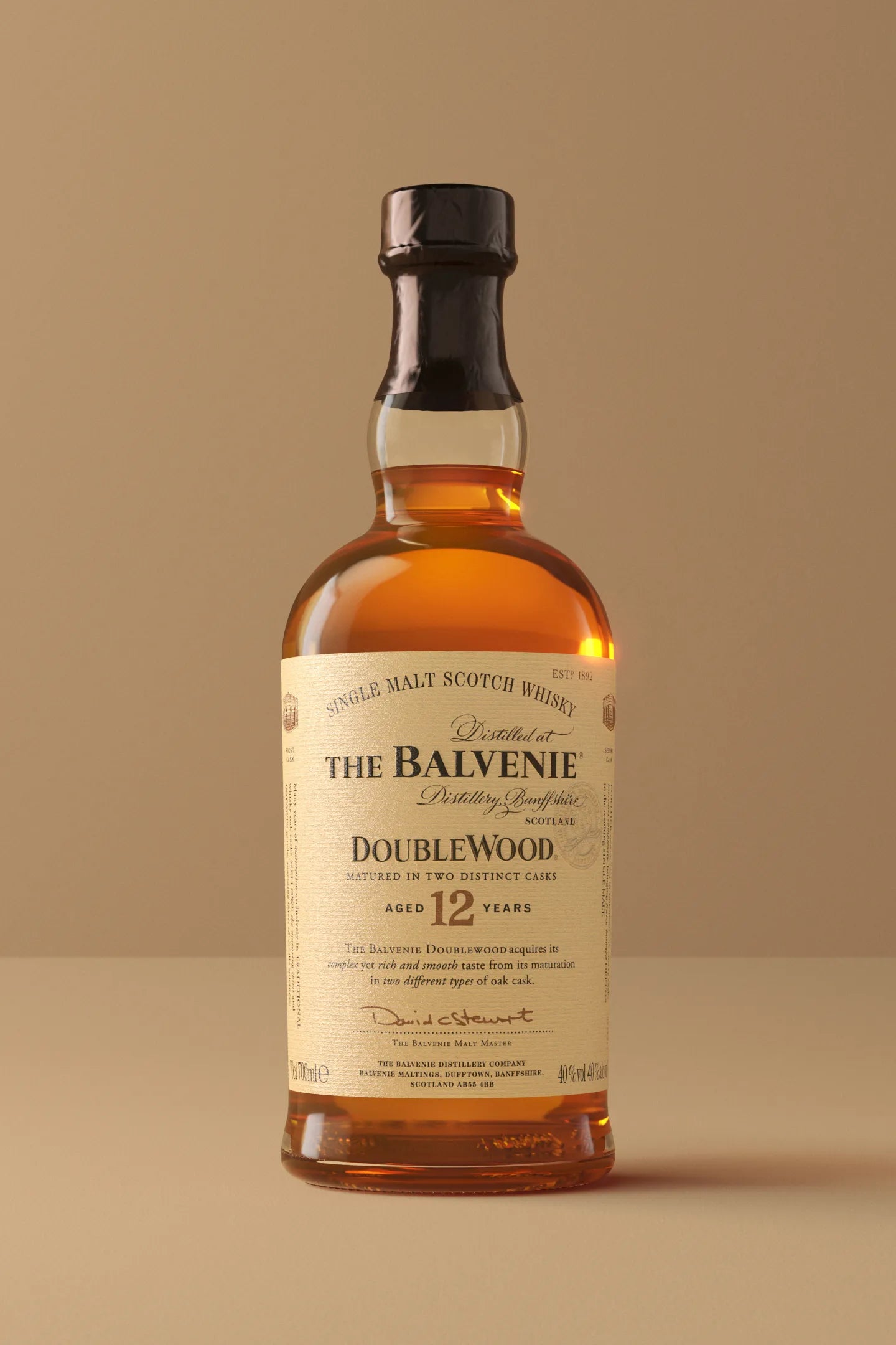 Balvenie 12 ans Double Wood et son verre - 70cl - 40°