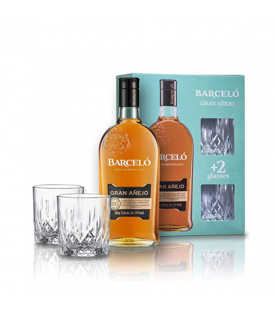 Coffret Barcelo Gran Anejo - 70cl 37,5°