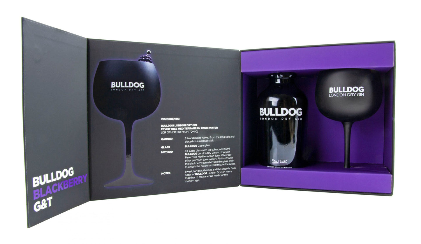 Coffret Bulldog London Dry Gin - 70cl - 40°