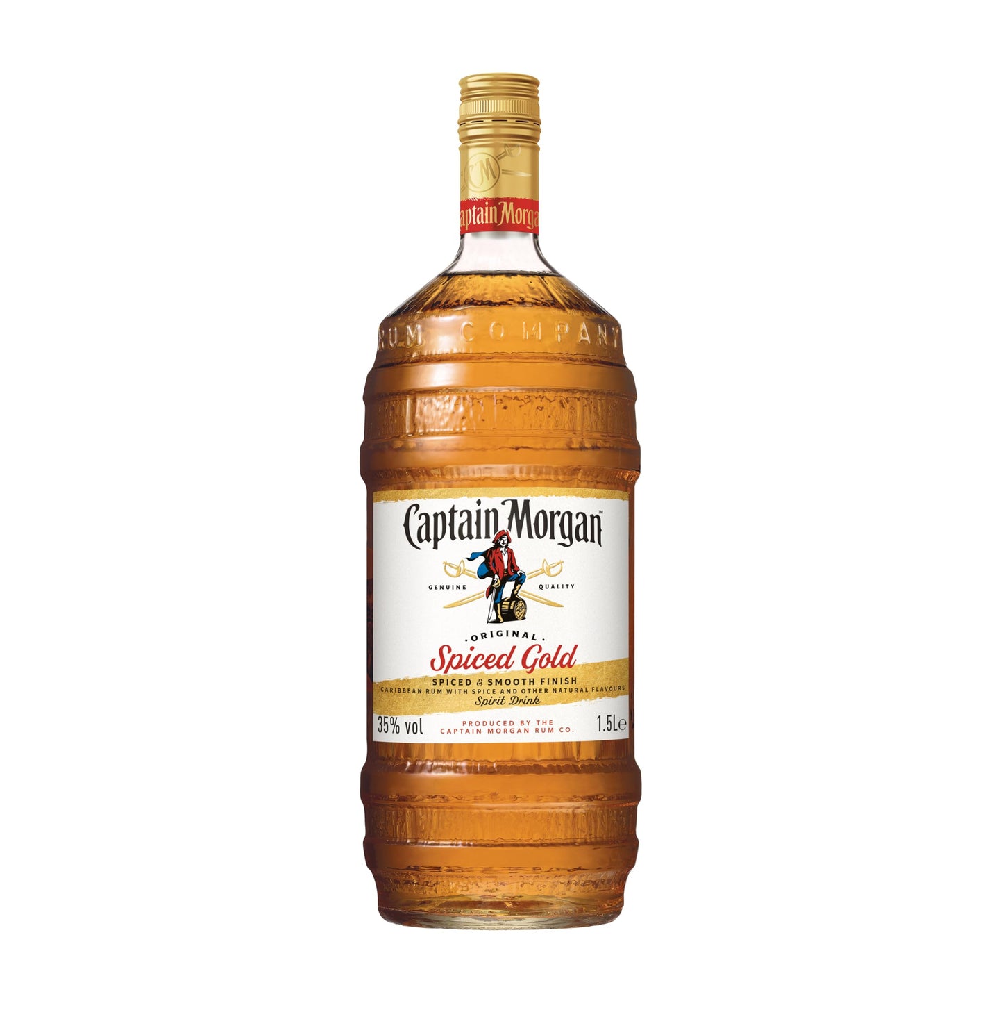 Captain Morgan Spiced Gold - 1,5L - 35°