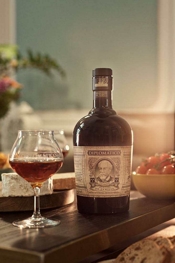 Coffret Diplomatico Seleccion de Familia et 2 verres - 70cl - 43°