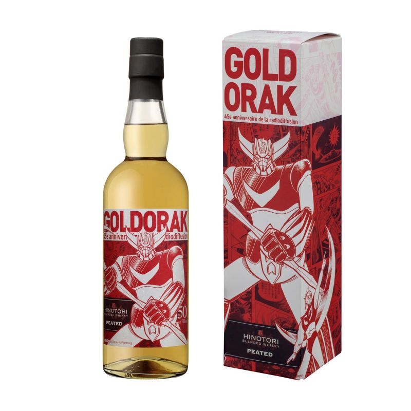 Hinotori Goldorak Peated 2023 Edition Limitée - 70cl - 50°