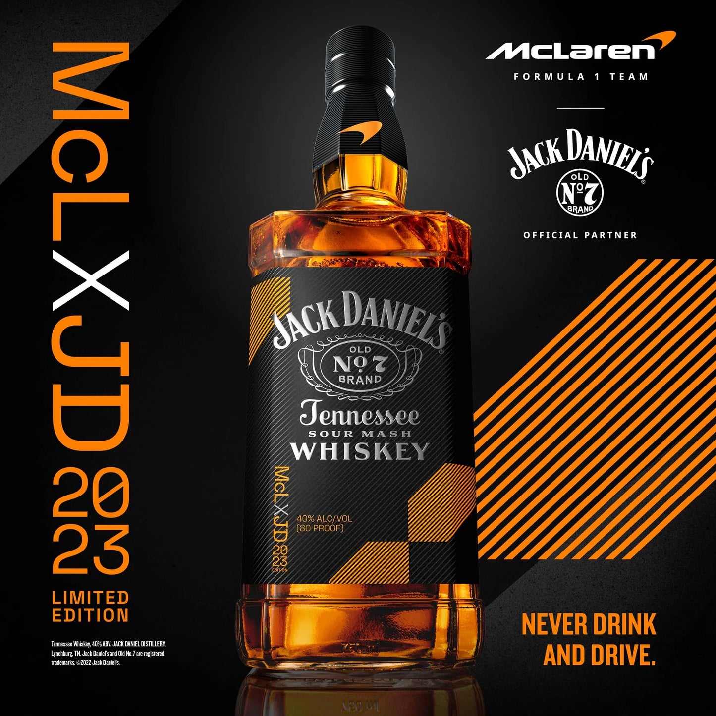 Vip-drink Whisky Jack Daniel's McLaren 2023 Etats-Unis