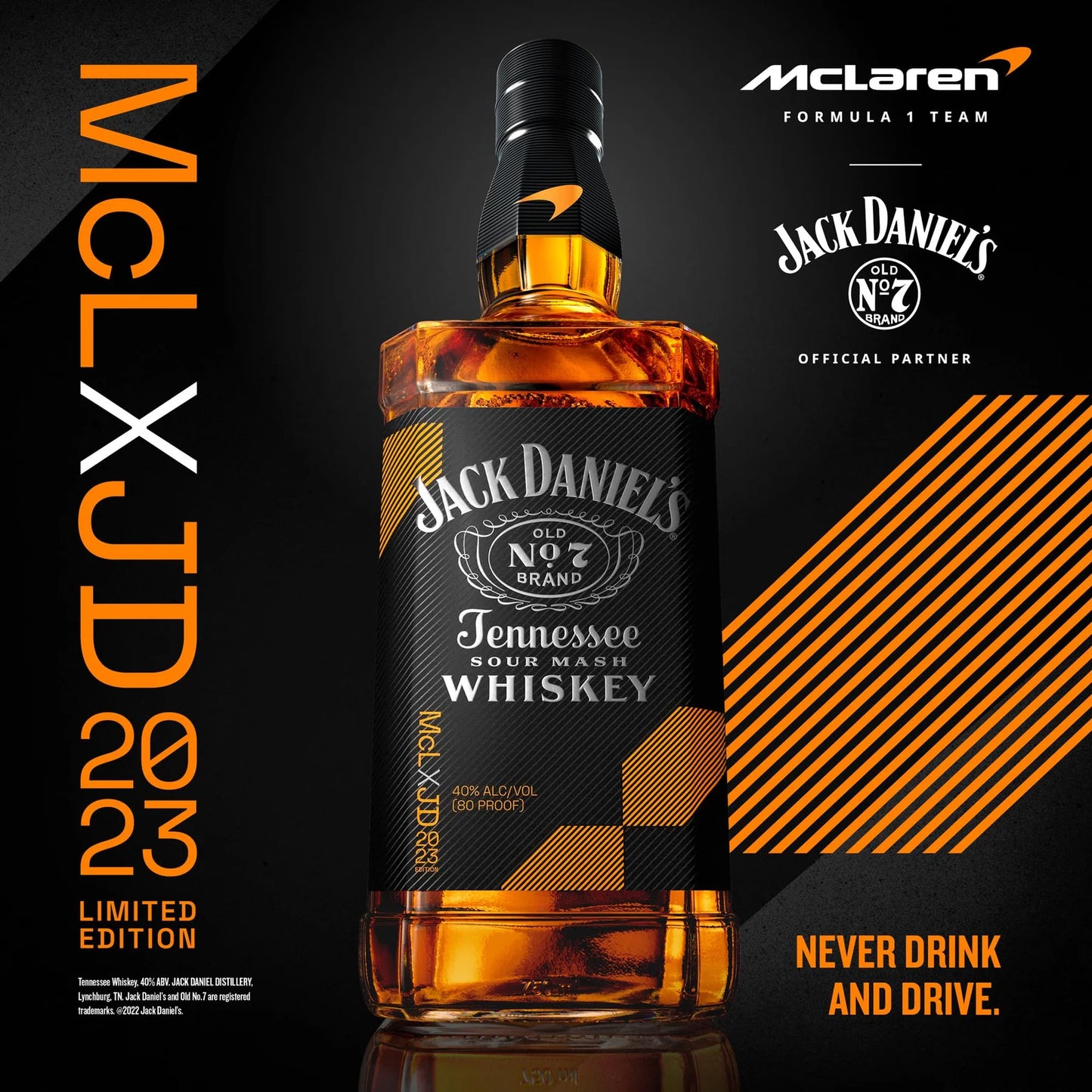 Jack Daniel's McLaren 2023 - 70cl - 40°