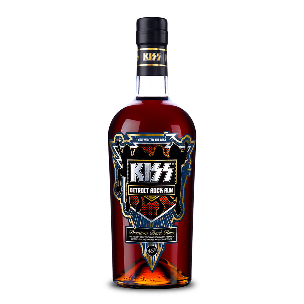 Kiss Black Detroit Rock - 70cl - 45°