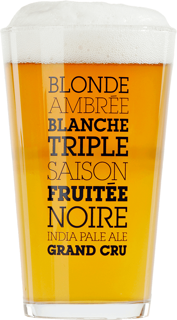 Lot de 6 verres à bière Ninkasi 50cl