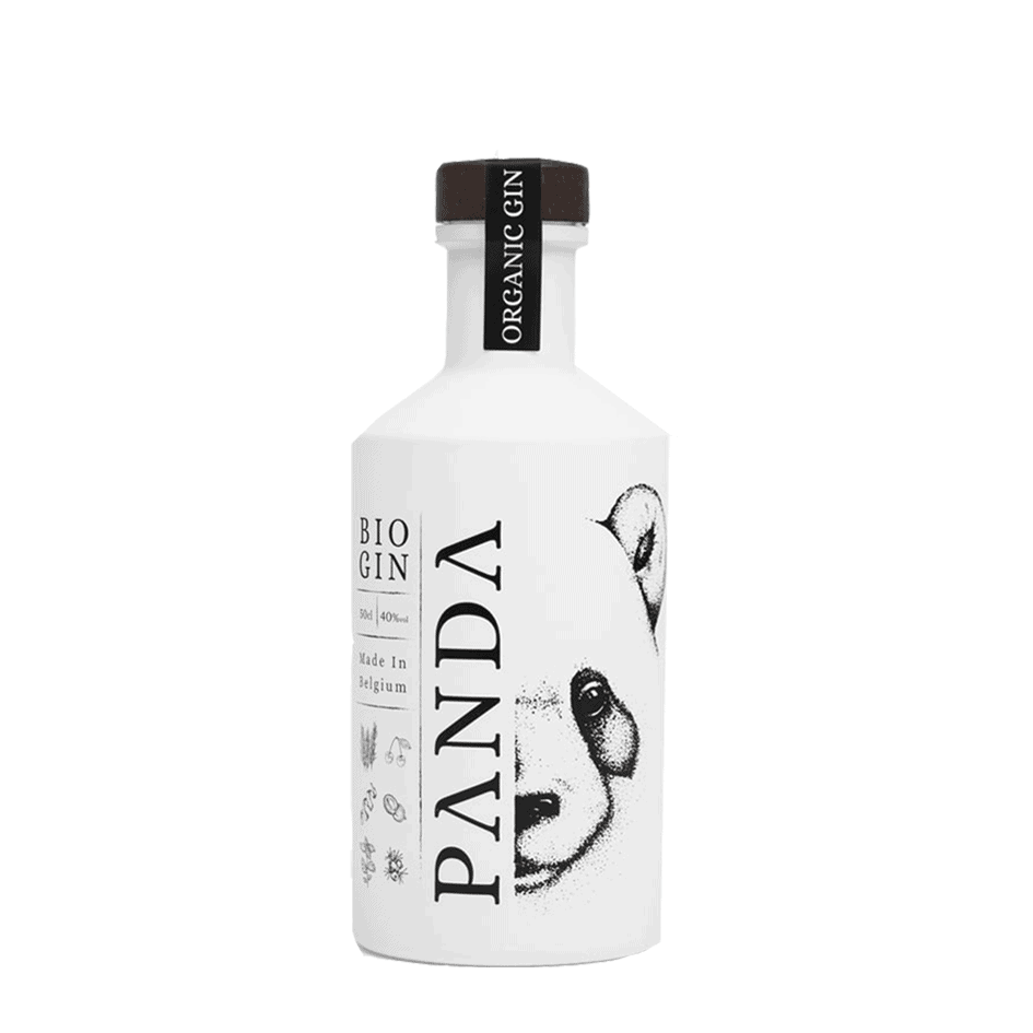 Panda Bio Gin et son verre - 70cl - 40°