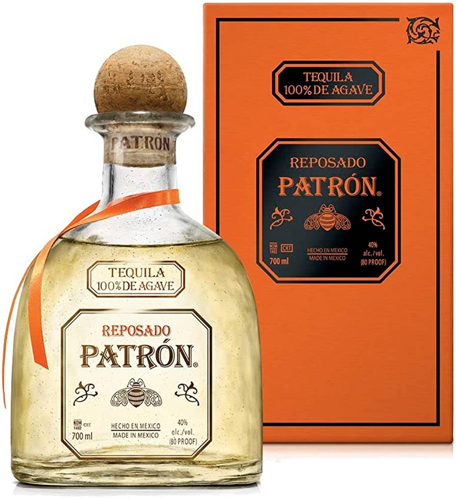 Vip-drink Tequila Patron Reposado Mexique