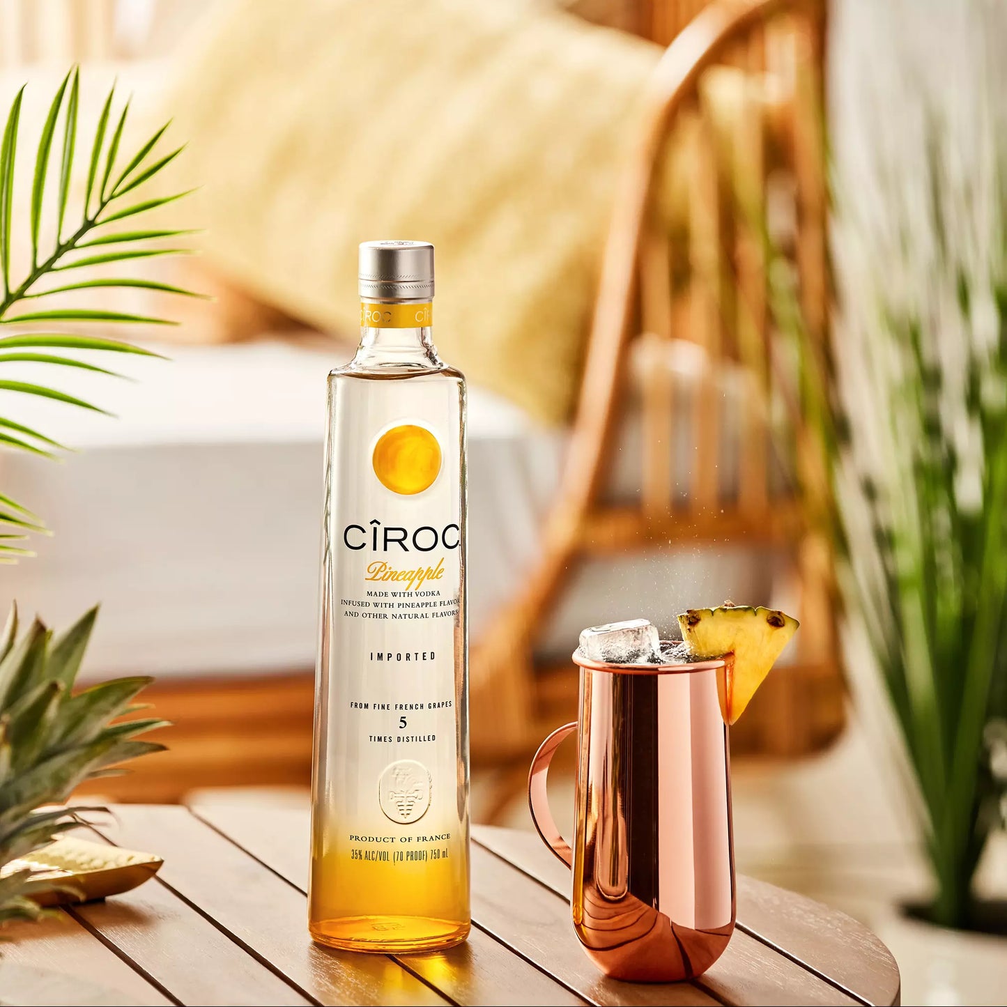 Vip-drink Vodka Ciroc Pineapple France