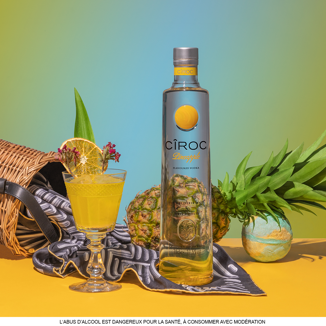 Vip-drink Vodka Ciroc Pineapple France
