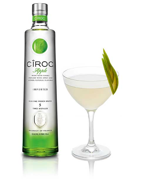 Vip-drink Vodka Ciroc Apple France