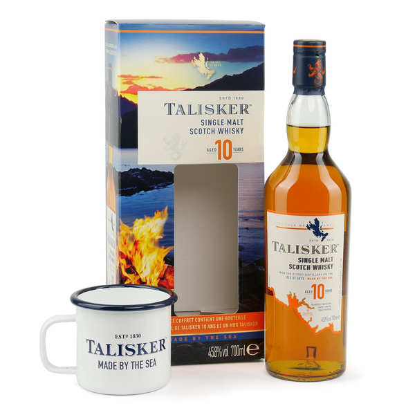 Talisker 10 ans et son mug - 70cl - 45,8°