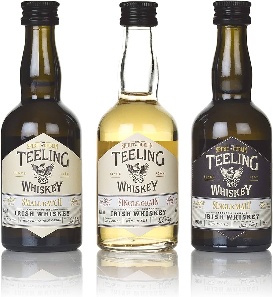 Coffret Teeling Whiskey Trinity Pack - 3x5cl - 46°