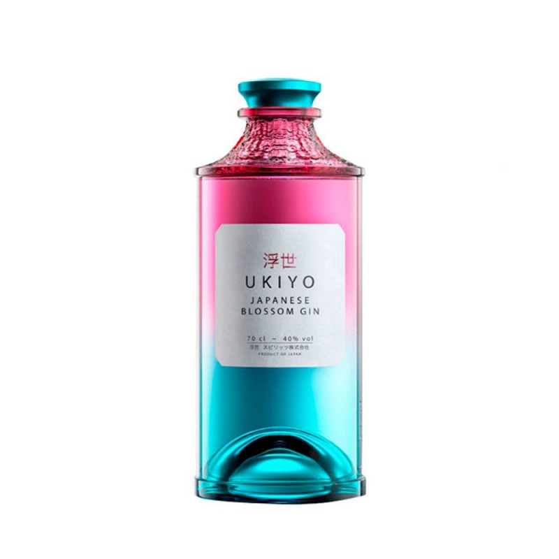 Ukiyo Japanese Blossom Gin - 70cl - 40°