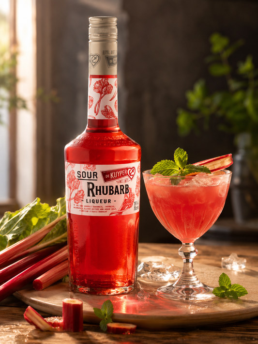 De Kuyper Sour Rhubarb Liqueur - 70cl - 15°