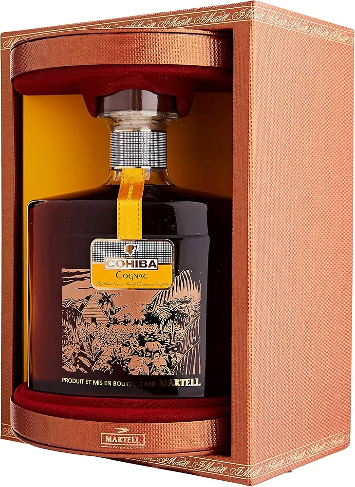 Cognac Martell Cohiba France Cuba Vip-drink.com