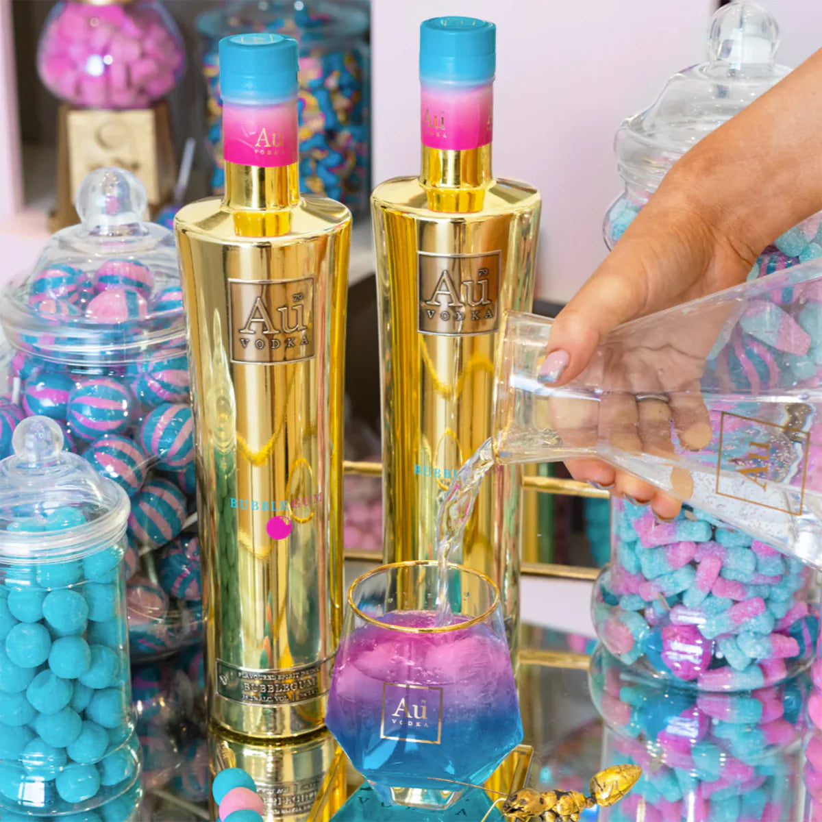 AU Vodka Bubble Gum - 70cl - 35,2°