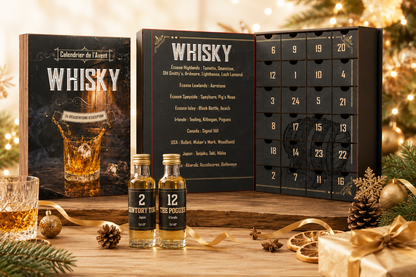 Calendrier de l'Avent Whisky 24 mignonnettes