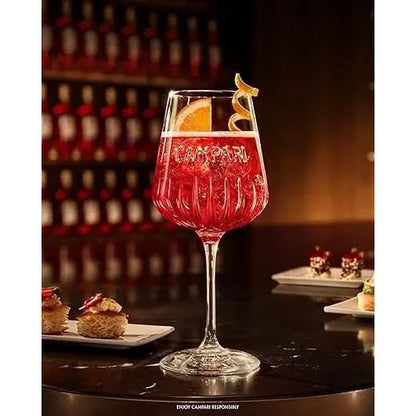 Campari - 1 bouteille 70cl et 6 verres