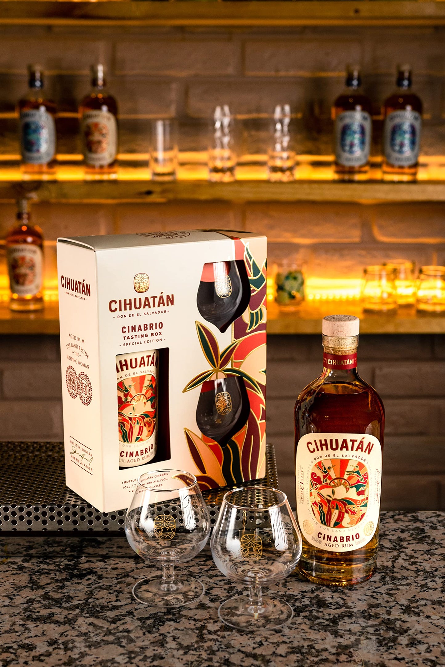 Coffret Cihuatàn et 2 verres - 70cl - 40°