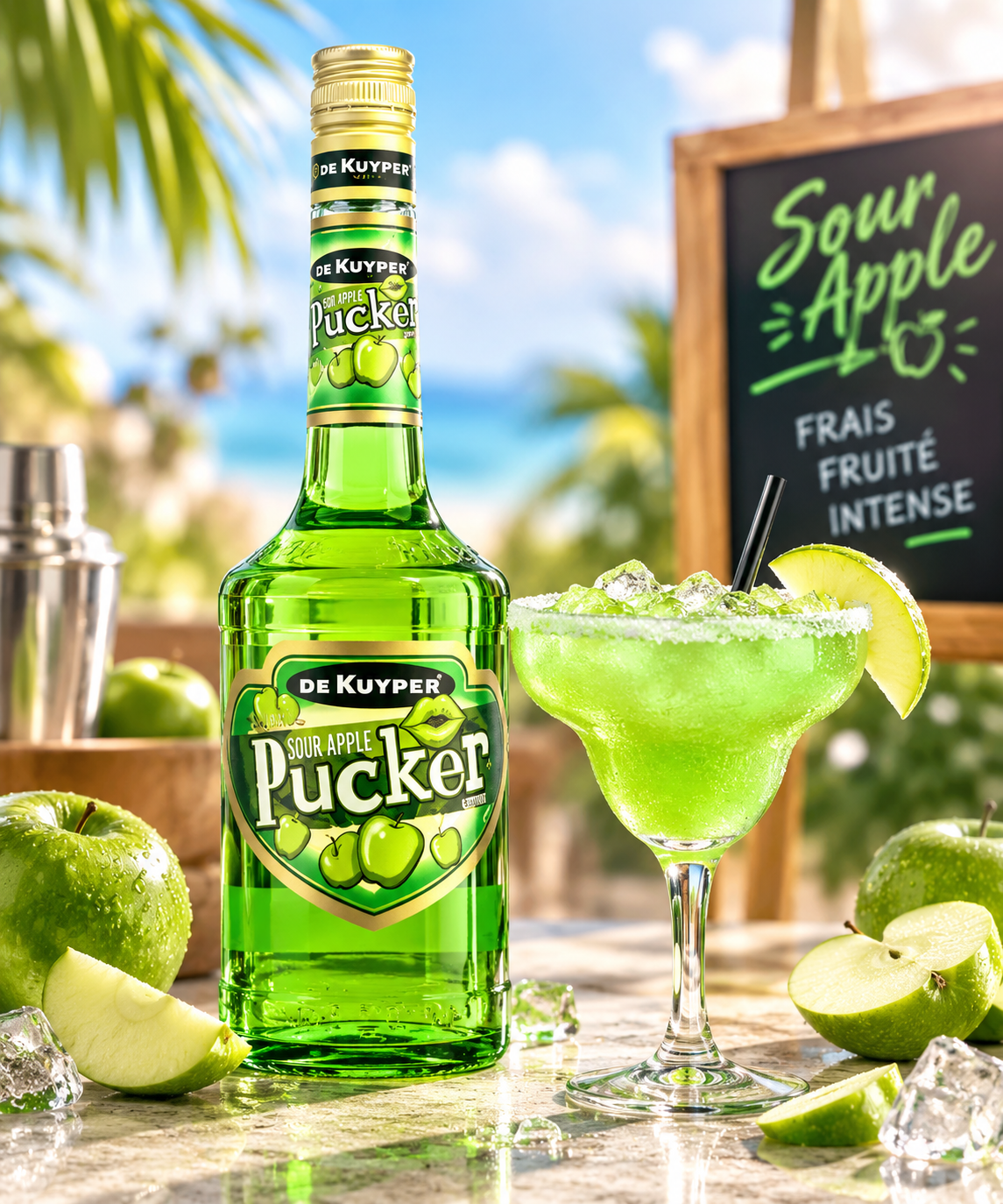 De Kuyper Sour Apple liqueur pomme verte