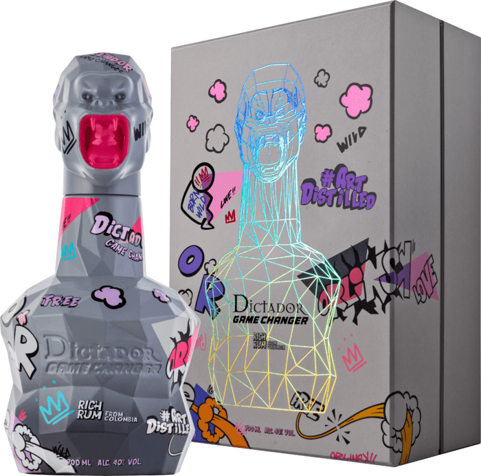 Dictador Game Changer Grey & Pink - 70cl - 40°