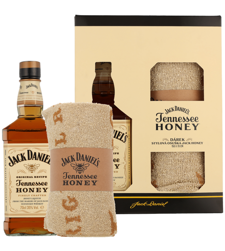Coffret Jack Daniel's Honey + Serviette - 70cl - 35°