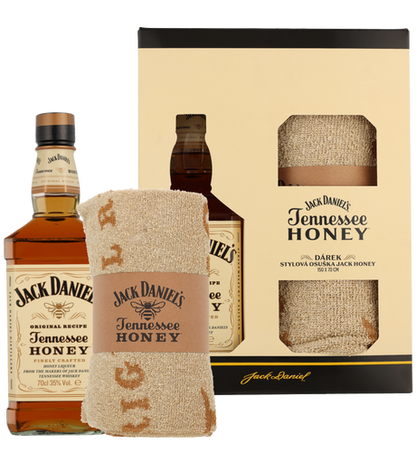 Coffret Jack Daniel's Honey + Serviette - 70cl - 35°