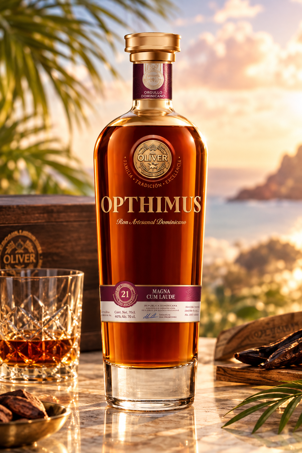 Rhum Opthimus 21 Ans Magna Cum Laude