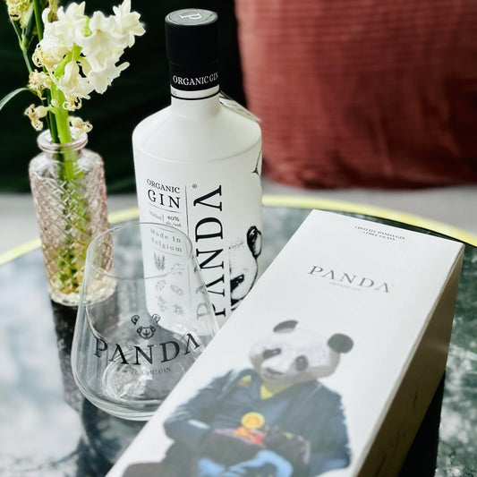 Panda Bio Gin et son verre - 70cl - 40°