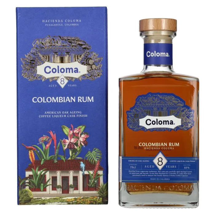 Rhum Coloma 8 ans Colombie