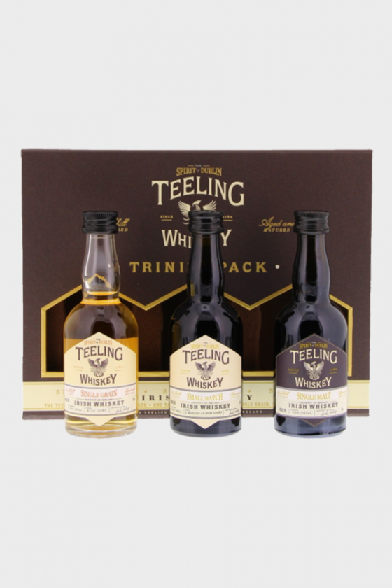Coffret Teeling Whiskey Trinity Pack - 3x5cl - 46°