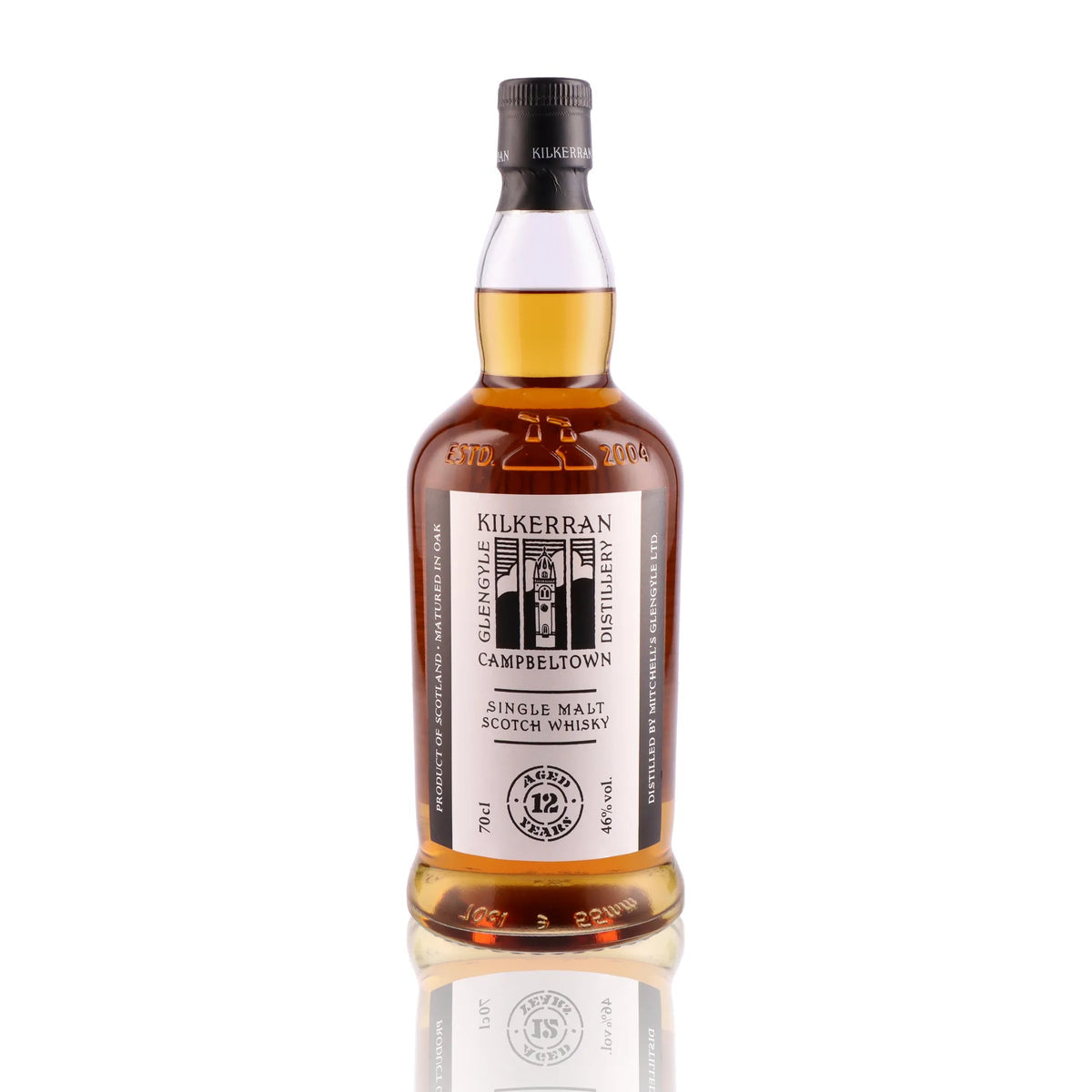 whisky Kilkerran Campbeltown 12 ans single malt écossais